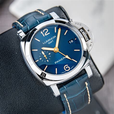 panerai luminor blue dot tourbillon|Panerai Luminor.